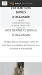 Mobile Screenshot of bijoux-doccasion.com